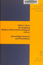 Knowledge Systems And Translation Dam Helle V 1962 Engberg