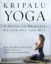 Kripalu Yoga Richard Faulds