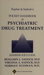 Kaplan Sadocks Pocket Handbook Of Psychiatric Drug Treatment 4th Ed Sadock