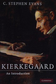 Kierkegaard An Introduction Evans C Stephen