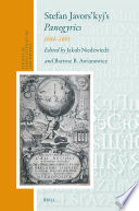 Stefan Javorskyjs Panegyrics Bilingual Jakub Niedźwiedź