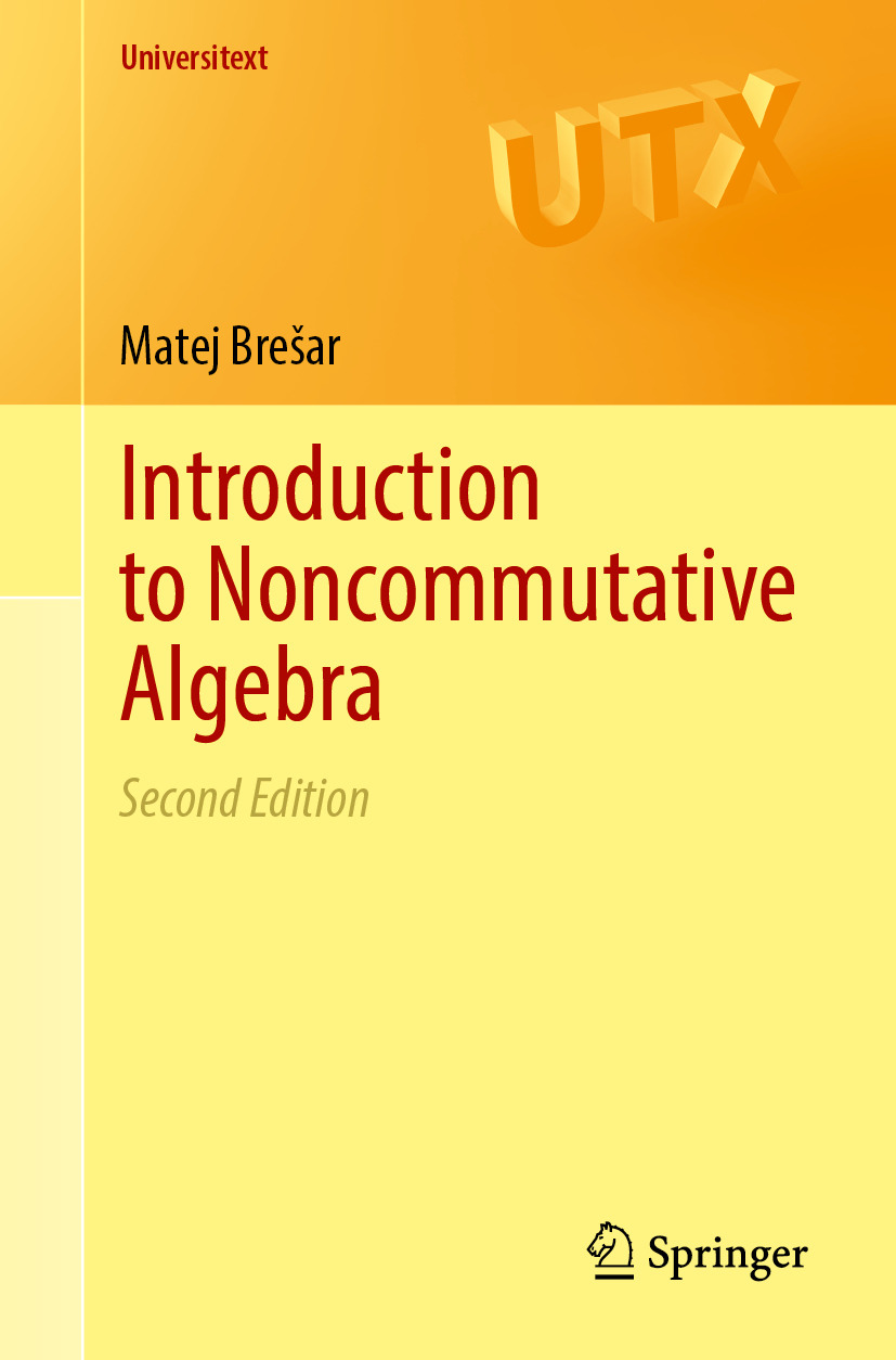 Introduction To Noncommutative Algebra Matej Brešar