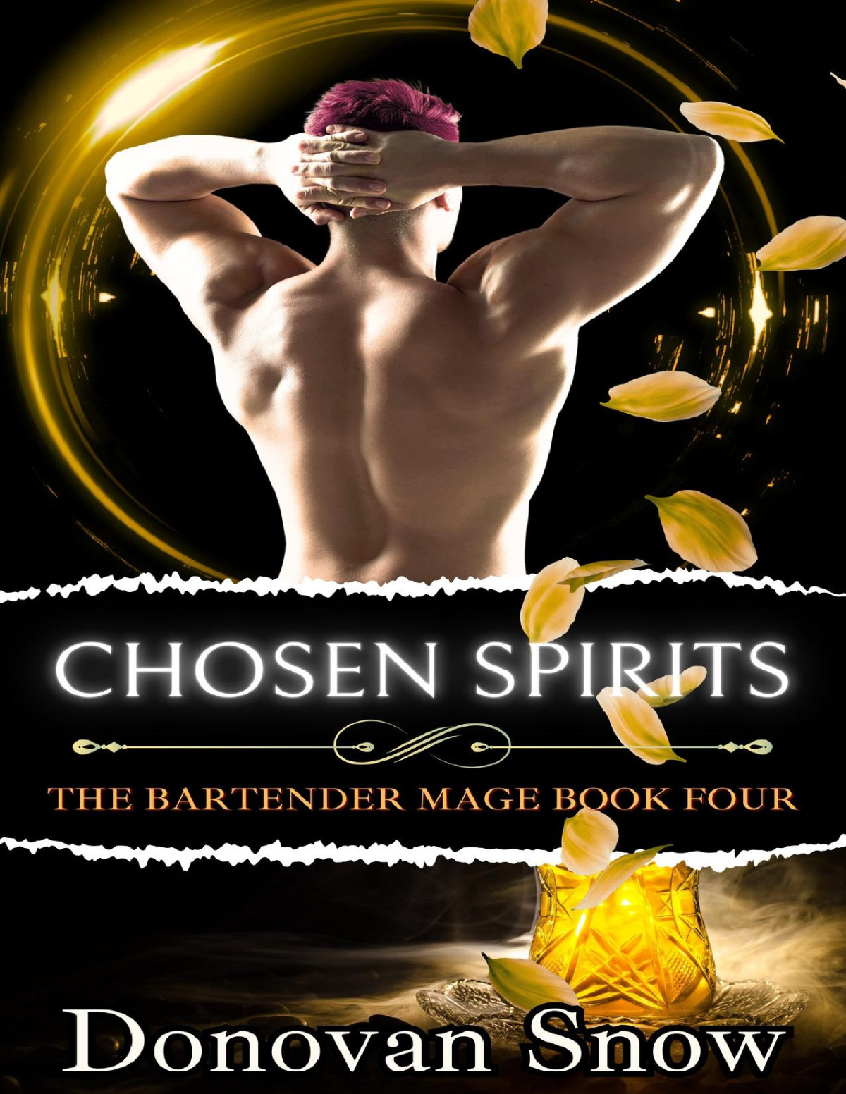 Chosen Spirits Mmm Poly Romance The Bartender Mage Book Four Donovan Snow