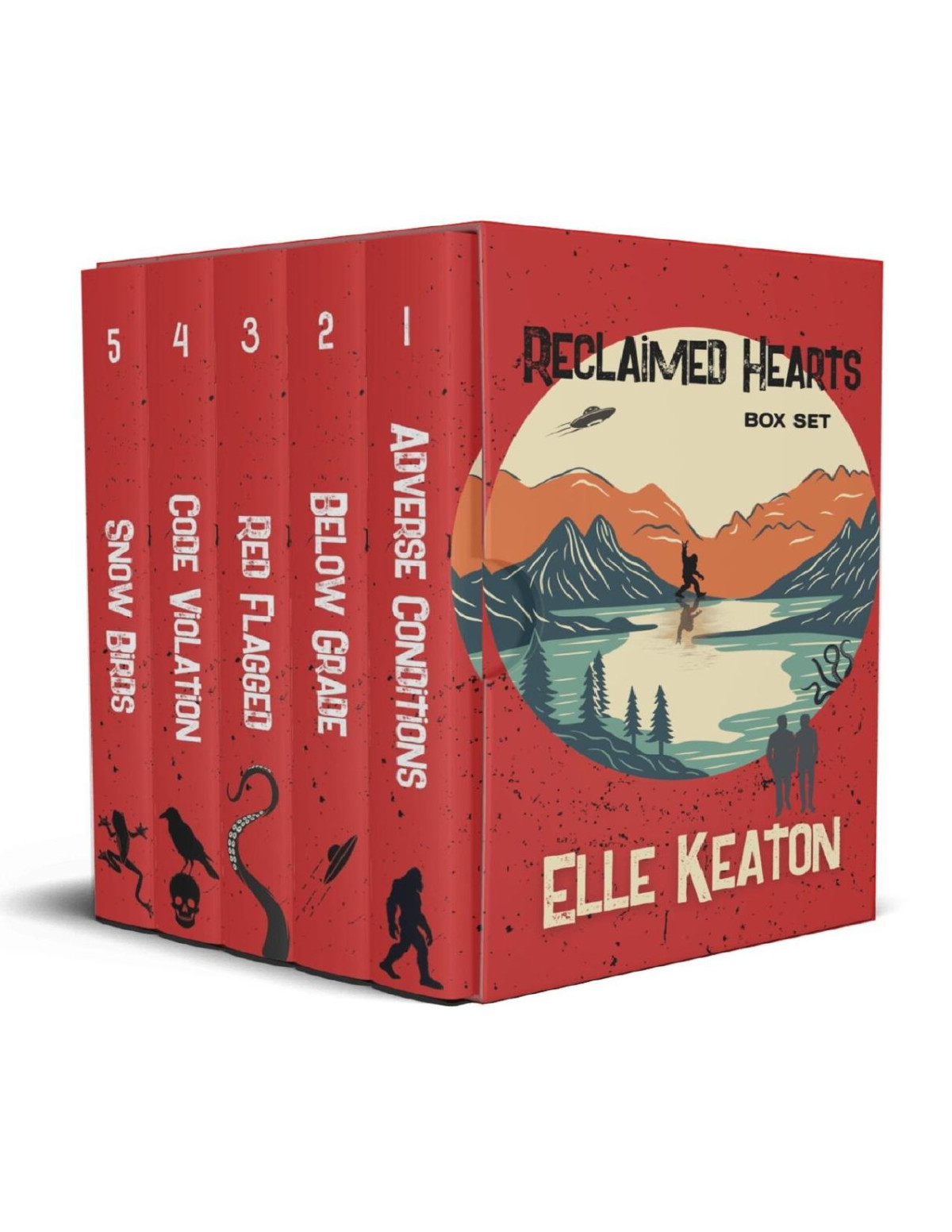 Reclaimed Hearts Box Set Mm 1st Edition Elle Keaton