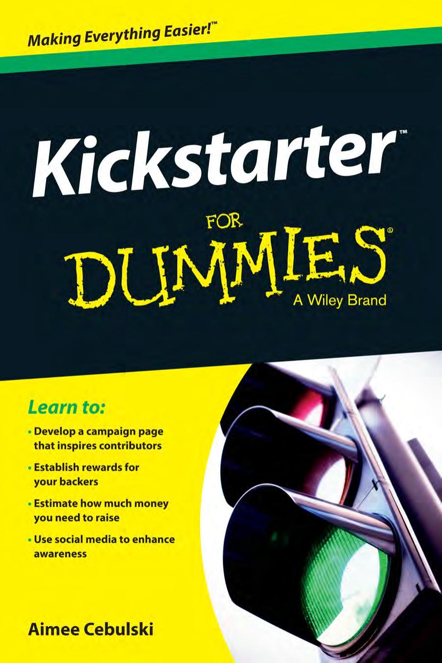 Kickstarter For Dummies Cebulski Aimee
