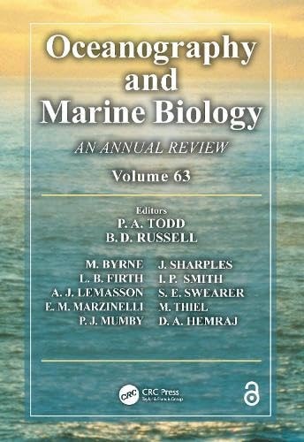 Oceanography And Marine Biology An Annual Review Volume 63 1st Edition Fariñasbermejo