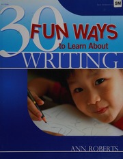 30 Fun Ways To Learn About Writing Roberts Ann