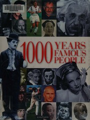 1000 Years Of Famous People Hutchings Rachel Laver Sarah