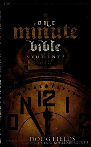 1 Minute Bible For Students Roper Roy Kohlenberger John R