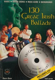 130 Great Irish Ballads Gogan Robert Compiler Author Arranger Of Music Doyle