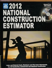 2012 National Construction Estimator Pray Richard Editor