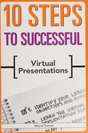 10 Steps To Successful Virtual Presentations Turmel Wayne