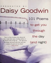 101 Poems To Get You Through The Day And Night None 1st American Ed None