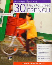 30 Days To Great French Barriol Jenny