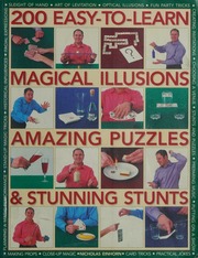 200 Easytolearn Magical Illusions Amazing Puzzles Stunning Stunts Einhorn