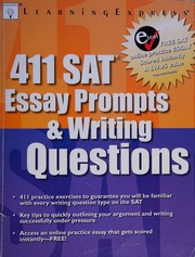 411 Sat Essay Prompts And Writing Questions Unknown