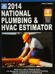 2014 National Plumbing Hvac Estimator Thomson James A James Allen