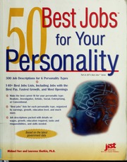 50 Best Jobs For Your Personality J Michael Farr
