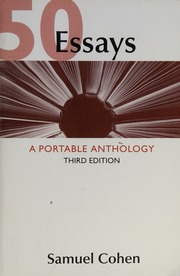 50 Essays A Portable Anthology Cohen Samuel S