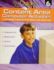 32 Quick Fun Content Area Computer Activities Grade 5 Lynn Van Gorp