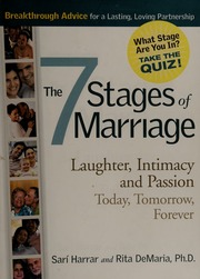 The 7 Stages Of Marriage Laughter Intimacy And Passion Today Tomorrow And Forever Harrar
