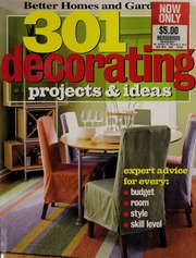 301 Decorating Projects Ideas Better Homes And Gardens Books Firm