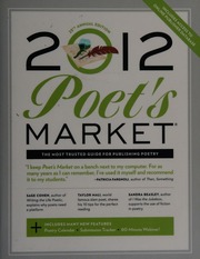 2012 Poets Market 25th Annual Ed Brewer Robert Lee Editor Writers Digest Books Firm