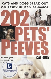 202 Pets Peeves Cal Orey