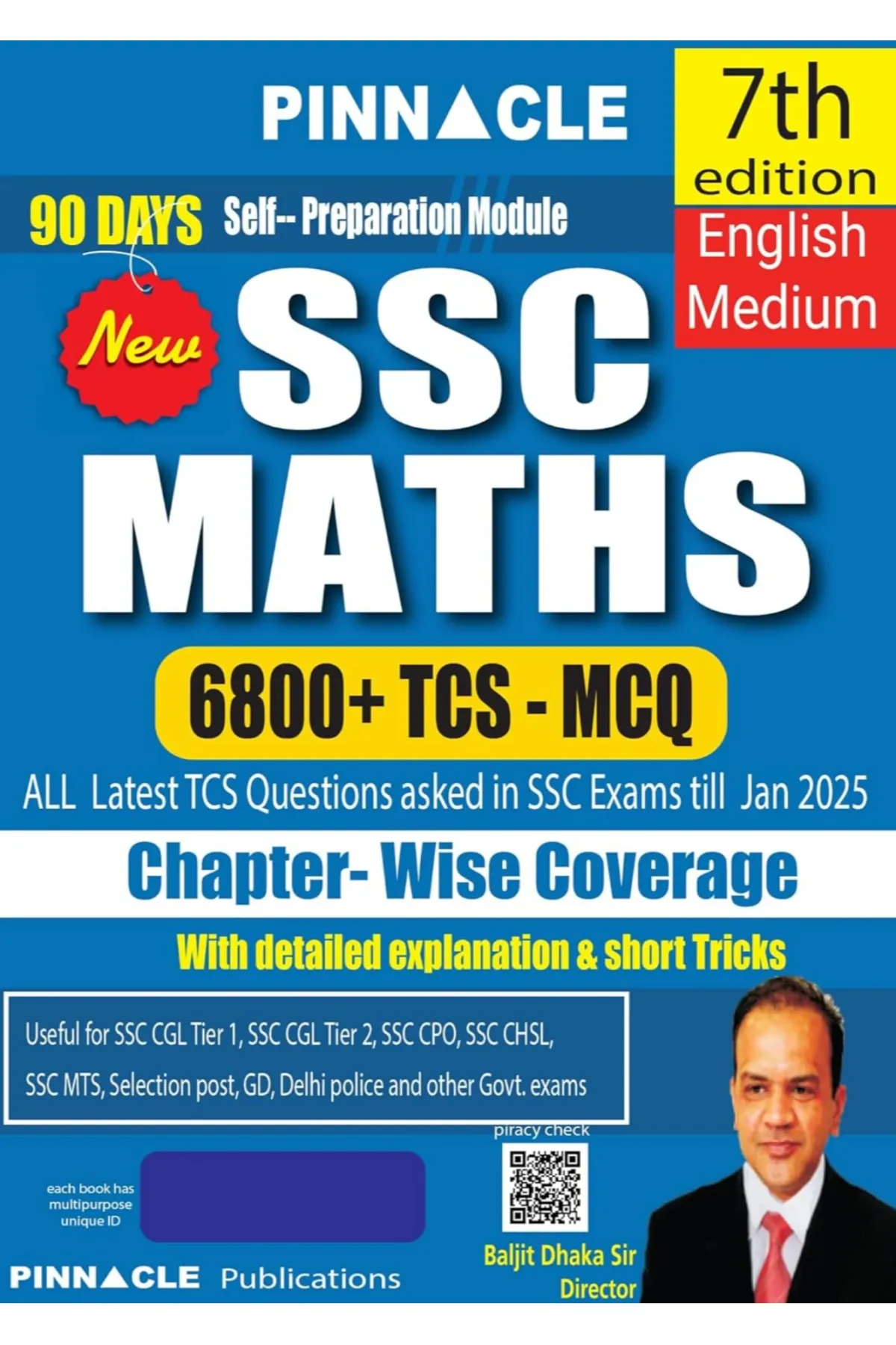 Pinnacle Ssc Maths Pyq Mcq 7th Edition 7th Pinnacle