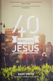 40 Days With Jesus Smith Dave