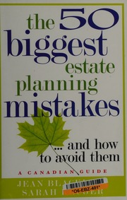 The 50 Biggest Estate Planning Mistakes And How To Avoid Them A Canadian Guide Blacklock