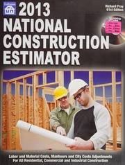 2013 National Construction Estimator 61st Ed Pray Richard