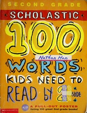 100 Words Kids Need To Read By 2nd Grade Kama Einhorn Et Al