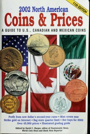 2002 North American Coins Prices A Guide To Us Canadian And Mexican Coins 11th Edition Harper