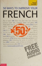 50 Ways To Improve Your French Morelle Mariejo Wright Lorna