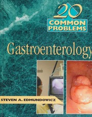 20 Common Problems In Gastroenterology Edmundowicz Steven