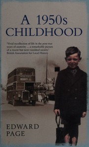 A 1950s Childhood Page Edward 1942