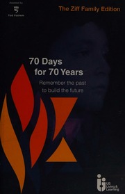 70 Days For 70 Years Remember The Past To Build The Future Ziff Family Edition Hersh