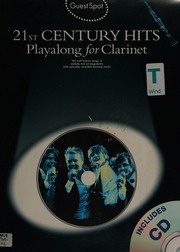 21st Century Hits Playalong For Clarinet Unknown