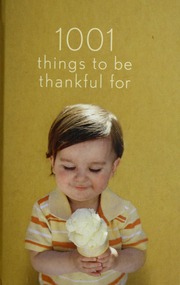 1001 Things To Be Thankful For Young Lion Inc