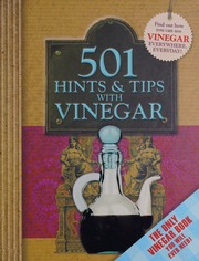 501 Hints Tips With Vinegar Unknown
