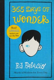 365 Days Of Wonder Palacio R J Compiler