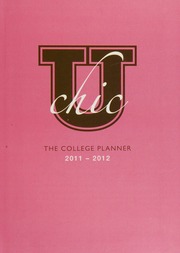 2012 U Chic The College Planner 20112012 Christie Garton