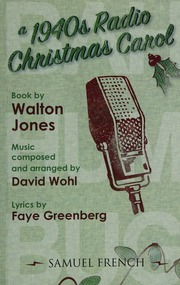 A 1940s Radio Christmas Carol Samuel French Acting Ed Jones