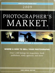 2009 Photographers Market Writers Digest Books Firm