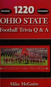 1220 Ohio State Football Trivia Q A Mcguire Mike Author