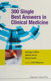 300 Single Best Answers In Clinical Medicine Collins George George Benjamin