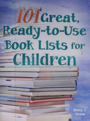 101 Great Readytouse Book Lists For Children Keane Nancy J