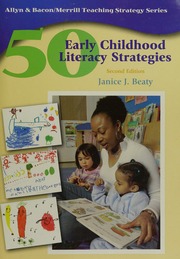 50 Early Childhood Literacy Strategies 2 Edition Beaty Janice J