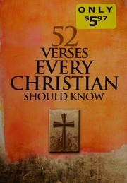 52 Verses Every Christian Should Know King James Bible
